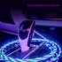 Data Line LED Magnetic Micro USB Cable Android Type C IOS Fast Charging Cable for Mobile Phone color Type C interface