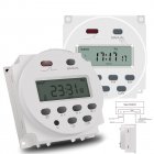 Dc 12v Lcd Digital Timer Programmable Time Week Date Display Energy-saving Timer With Memory Function English 12v