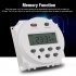 Dc 12v Lcd Digital Timer Programmable Time Week Date Display Energy saving Timer With Memory Function English 12v