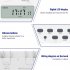 Dc 12v Lcd Digital Timer Programmable Time Week Date Display Energy saving Timer With Memory Function English 12v