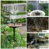 Dc 4 5 12v 1 4w Solar Fountain Pump With 4 Nozzles High efficiency Solar Panels For Bird Bath Fish Tank Pond black
