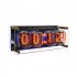 Dc 5v Glow Nixie Tube Clock Compatible For In 12 255 color Background Light Desk Bedroom Gift Ornaments With tube
