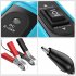 Dc 6 24v Automotive Electric Circuit Tester Voltage Polarity Tester with Test Light Probes Clips Buzzer Test Tool Blue