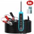 Dc 6 24v Automotive Electric Circuit Tester Voltage Polarity Tester with Test Light Probes Clips Buzzer Test Tool Blue