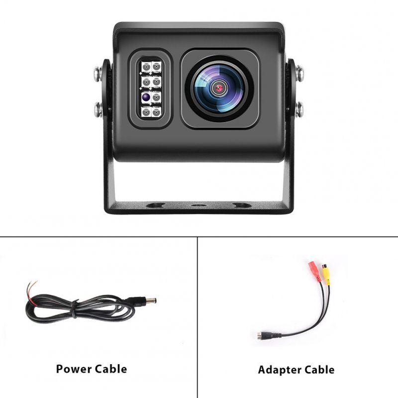 Car Rear View Backup Camera Wire-controlled Ahd720 HD Ir Night Vision Waterproof Reversing Camcorder 