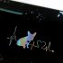 Decal French Bulldog Heartbeat 3D Vinyl Car Window Bumper Sticker  Photo Color