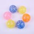 Decompress Vent Ball Stress Ball Squeeze Relax Jelly Beads Colourful Toy Hand Anti stress Relief Pressure Ball Orange