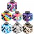 Decompression Magic Cube Stress Anxiety Relief Toys Multicolor Relaxing Cube Toys For Birthday Gift rainbow