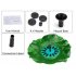 Decorate your garden  backyard or terrace with the solar powered fountain    Lotus Leaf    that requires no wires or electricity 