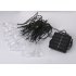 Decorate your garden  house  terrace  or bar with this colorful 4 5 meter LED light string that features 30 water drop shaped lights  