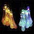 Decorate your garden  house  terrace  or bar with this colorful 4 5 meter LED light string that features 30 water drop shaped lights  