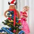 Deer Doll Christmas  Tree  Top  Decoration New Year Dinner Party Home Christmas Decorations Deer Tree Top Star