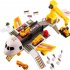 Deformation Aircraft Inertia Toys With Music Light Simulation Passenger Plane Track Alloy Car Model Toys For Kids Gifts Police