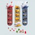 Deformation Aircraft Inertia Toys With Music Light Simulation Passenger Plane Track Alloy Car Model Toys For Kids Gifts Engineering