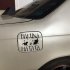 Delicate HAKUNA MATATA Lion King Simba Car Styling  Car Sticker black