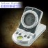 Deluxe Handheld Digital Compass with digital thermometer and clock functionality  Portable  practical  and priced right  Includes free car kit and free lanyard 