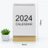 Desk Calendar 2024 Standing Flip Calendar Thick Paper Year Standing Desk Calendar 2024 For Home Office School Large size