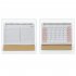 Desk Calendar 2024 Standing Flip Calendar Thick Paper Year Standing Desk Calendar 2024 For Home Office School Large size