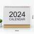 Desk Calendar 2024 Standing Flip Calendar Thick Paper Year Standing Desk Calendar 2024 For Home Office School Large size