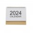 Desk Calendar 2024 Standing Flip Calendar Thick Paper Year Standing Desk Calendar 2024 For Home Office School Large size