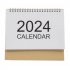Desk Calendar 2024 Standing Flip Calendar Thick Paper Year Standing Desk Calendar 2024 For Home Office School Large size