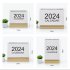 Desk Calendar 2024 Standing Flip Calendar Thick Paper Year Standing Desk Calendar 2024 For Home Office School Large size