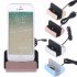 Desk Charger Charge and Sync Stand for IPhone 7 6s plus 6s 6 6plus 5s 5 Desktop Iphone Charger Silver