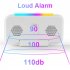 Desk Digital Clock RGB Display Alarm Clock With Ambient Lighting Night Lamp Electronic LED Time Display USB Powered Electronic Desktop Clocks For Bedroom Bedsid