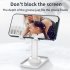 Desk Mobile Phone Holder Stand For Ipad Phones Universal Metal Telescopic Adjustable Height Angle Live Support White  adjustable 
