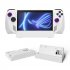 Desk Stand Portable Monitor Stand Holder Game Console Dock Compatible For ROG Ally Steamdeck Switch Game Handles White