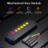 Desktop Computer Power Button Touch Sliding Switch Power LED Control Switches External PC On Off Power Button Black 2 meters