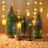 Desktop Miniature Pine Tree Tabletop Christmas Tree Small Pine Tree Decor Christmas Tree Toppers  1 meter warm yellow atmosphere light