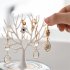 Desktop Storage  Box With Transparent Lid Tree  Shaped Table Organizer Antlers 9 13 5