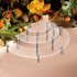Dessert Cupcake Stands Set Of 3 Cup Cake Treat Stand 3 Tier Acrylic Cupcake Stand Display Shelves Riser Dessert Display Tower For Party Wedding Collectibles Fig