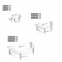 Dessert Cupcake Stands Set Of 3 Cup Cake Treat Stand 3 Tier Acrylic Cupcake Stand Display Shelves Riser Dessert Display Tower  For Party Wedding Collectibles Fig