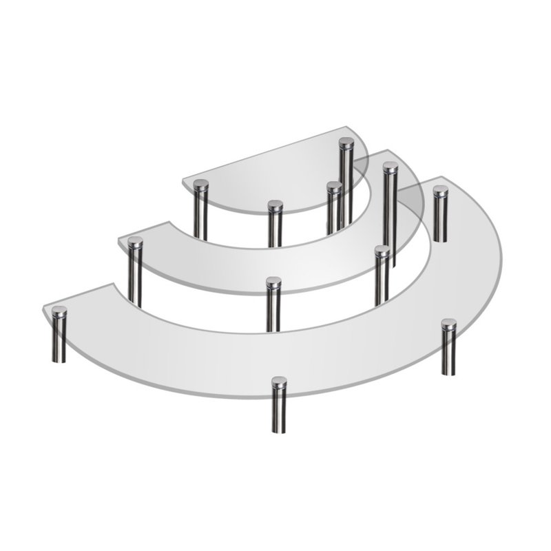 Dessert Cupcake Stands Set Of 3 Cup Cake Treat Stand 3 Tier Acrylic Cupcake Stand Display Shelves Riser Dessert Display Tower