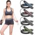Detachable Skipping Rope Adjustable Length Weight Loss Fat Reduction Training Jump Rope For Women Men Kids black red