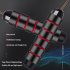 Detachable Skipping Rope Adjustable Length Weight Loss Fat Reduction Training Jump Rope For Women Men Kids black red