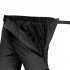 Detachable Winter Motorcycle Riding Pants CE 2 Armored Protection Reflective Dual Zipper Cold Weather Dirt Bike Overpants black 4XL
