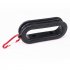 Deukio Fishing Line Winder Wire Winding Handle Holder Knot Tying Puller Tool For Fishing Tackle Accessory Black   red buckle
