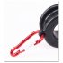 Deukio Fishing Line Winder Wire Winding Handle Holder Knot Tying Puller Tool For Fishing Tackle Accessory Black   red buckle