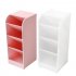 Diagonal Matte Pen Holder Desk Desktop Storage Box Stationery Rack Pink
