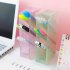 Diagonal Pen Holder Desk Desktop Storage Box Stationery Rack pink