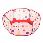 Diameter 1 2m Portable Kids Outdoor Game Tent Toy For Ocean Ball Pit Pool red