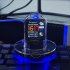 Digital Alarm Clock Desktop RGB Lighting Screen Clocks Electronic Alarm Clock Number Calendar Time Clock