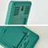 Digital Alarm Clock Lcd Large Screen Time Date Display Temperature Humidity Monitor Desk Clock 2118 dark green
