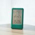 Digital Alarm Clock Lcd Large Screen Time Date Display Temperature Humidity Monitor Desk Clock 9032 white