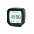 Digital Alarm Clock Time Date Display Electronic Temperature Humidity Monitor For Bedroom Home Office Decor White