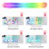 Digital Alarm Clock with 5v 1a USB Port 6 Levels Adjustable Brightness Clear LED Display Clock Black