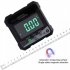 Digital Angle Finder LCD Backlight Display Cube Inclinometer CR20323V Lithium Battery Powered Table Saw Miter Protractor Woodworking Measuring Tool green DLW30 